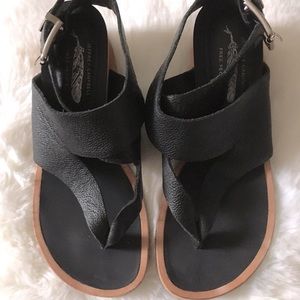 Jeffrey Campbell / Free People Blk Sandal. Size/8.